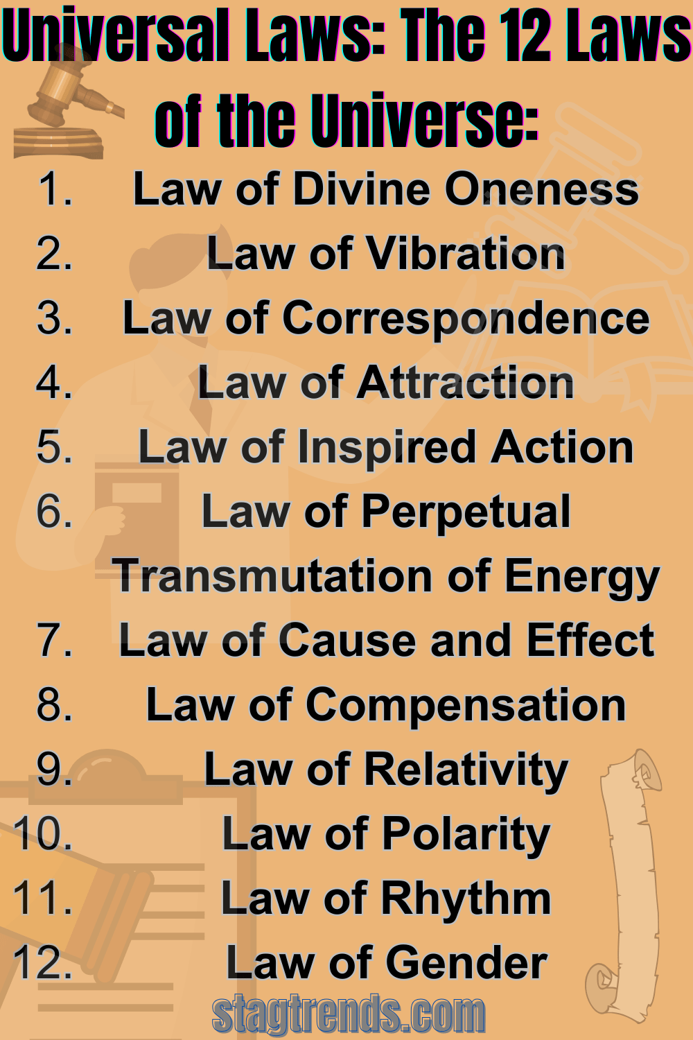 Universal Laws: The 12 Laws of the Universe