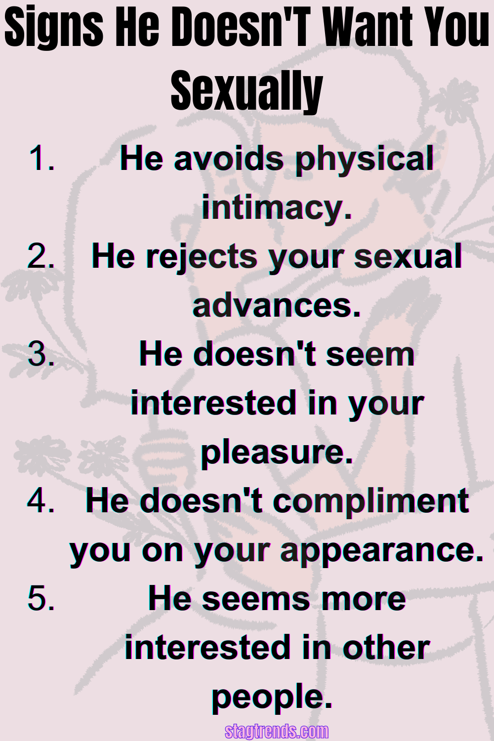 Signs He DoesnT Want You Sexually 
